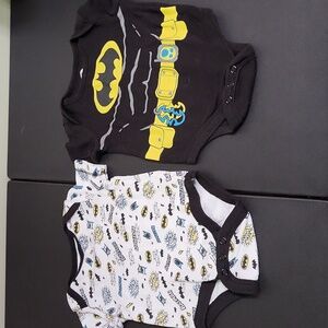 DC Comics 2 Piece Batman Onesies
